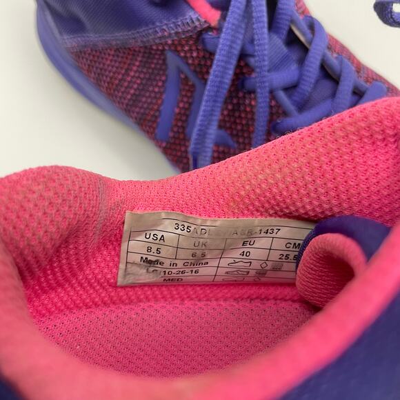 Vionic | Adley Purple & Pink Comfort Active Walking Sneakers - Picture 9 of 10